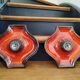 Pair of Fat Lava Ceramic Wall Lights by Hustadt Leuchten, 1970s