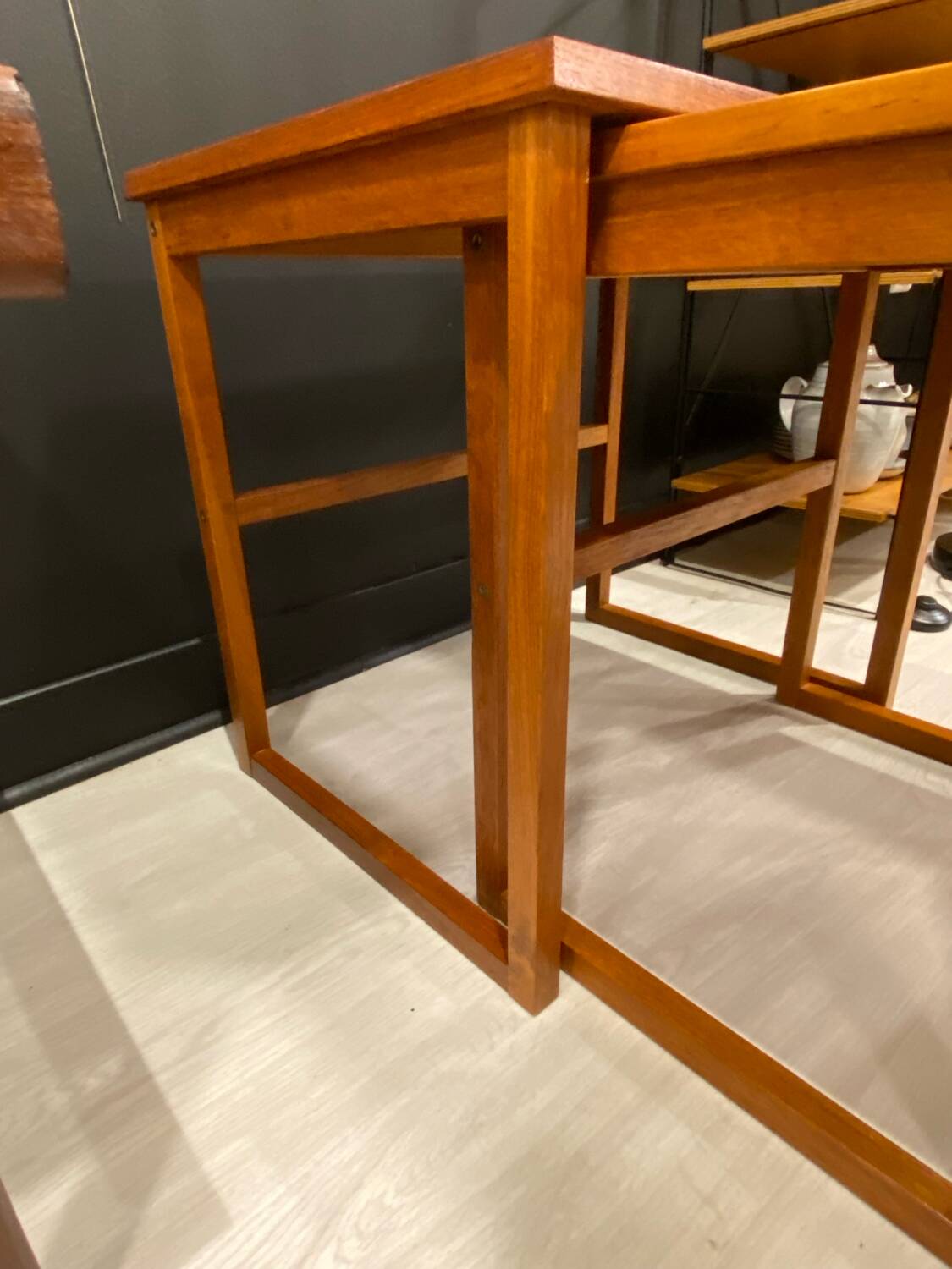 Scandinavian nesting table BRDR Furbo 1970