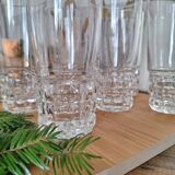 Vintage water or aperitif glasses