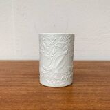 White German porcelain vase from the mid-century by Bjørn Wiinblad for Rosenthal, 1960s.