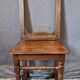 Chaise Lorraine en chêne, XIXe