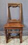 Lorraine chair in oak, 19th century