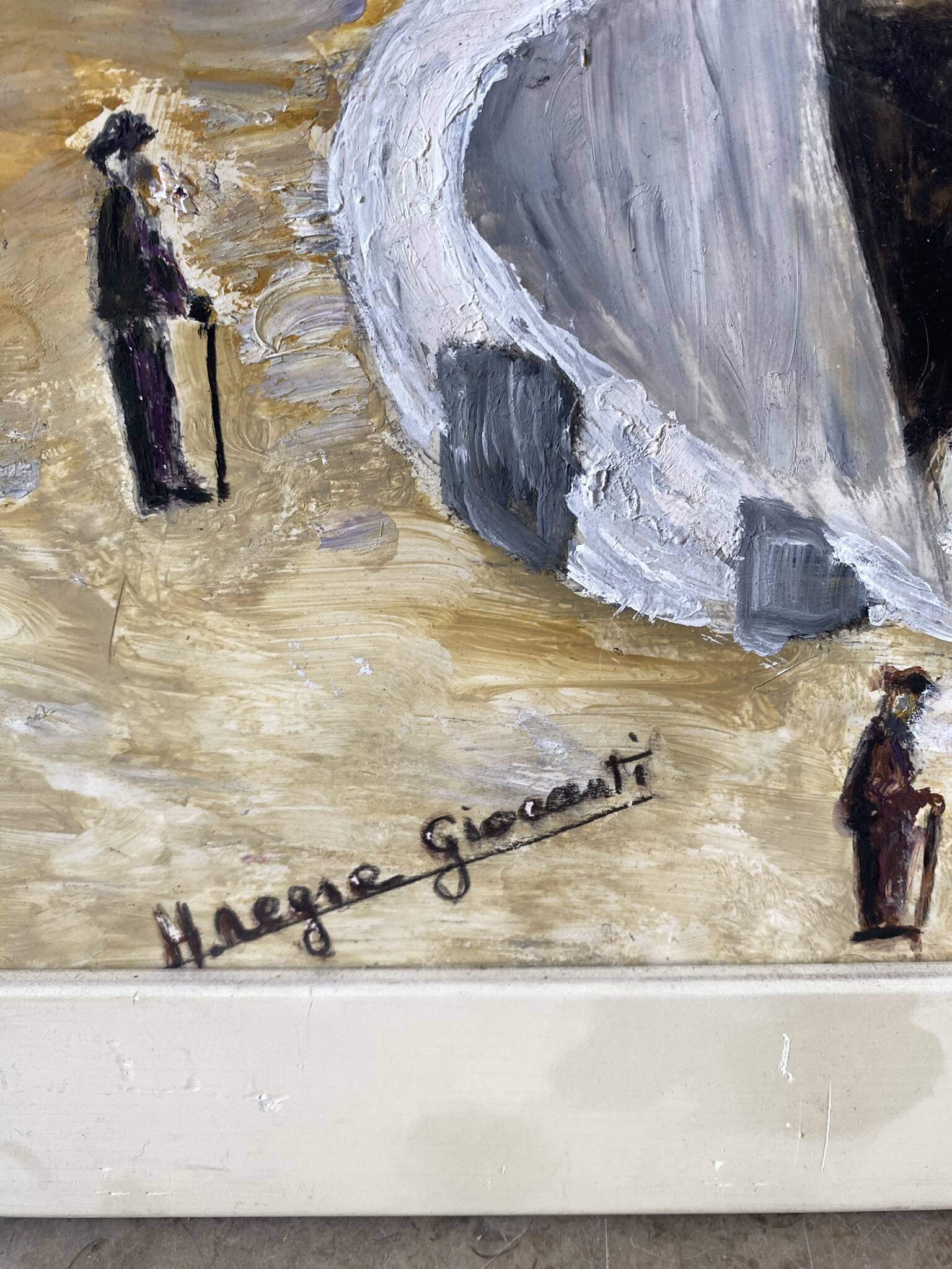 Walk along a signed river