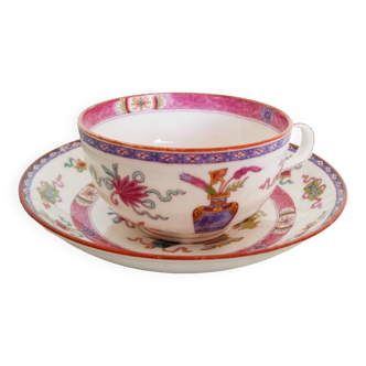 Tasse à thé ou café en porcelaine  Décor Minton 175, HB  (ref 3)