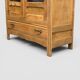 Armoire parisienne vitres biseautées chêne blond art déco 1930