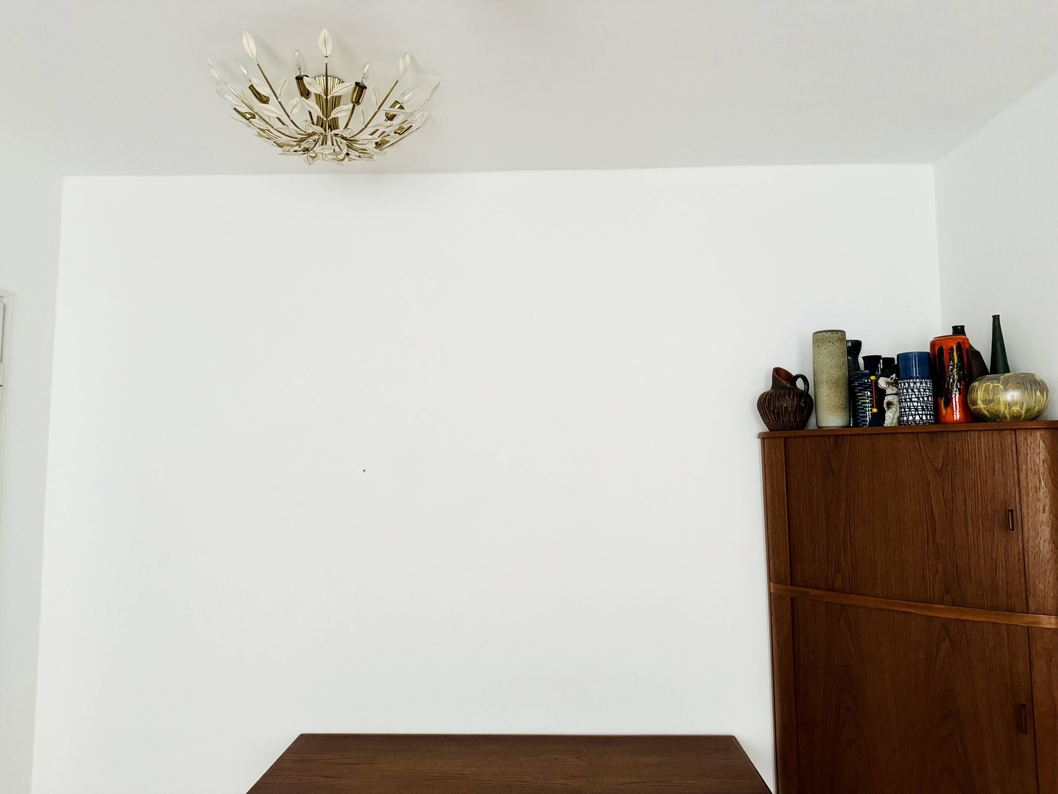 Flush Chandelier by Vereinigte Werkstätten München