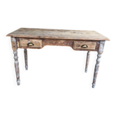 Patinated table