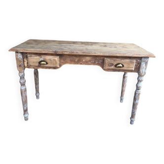 Patinated table