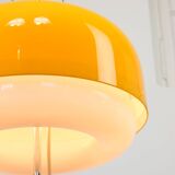 Space Age Yellow Medusa Floor Lamp by Luigi Massoni for Guzzini, 1970s