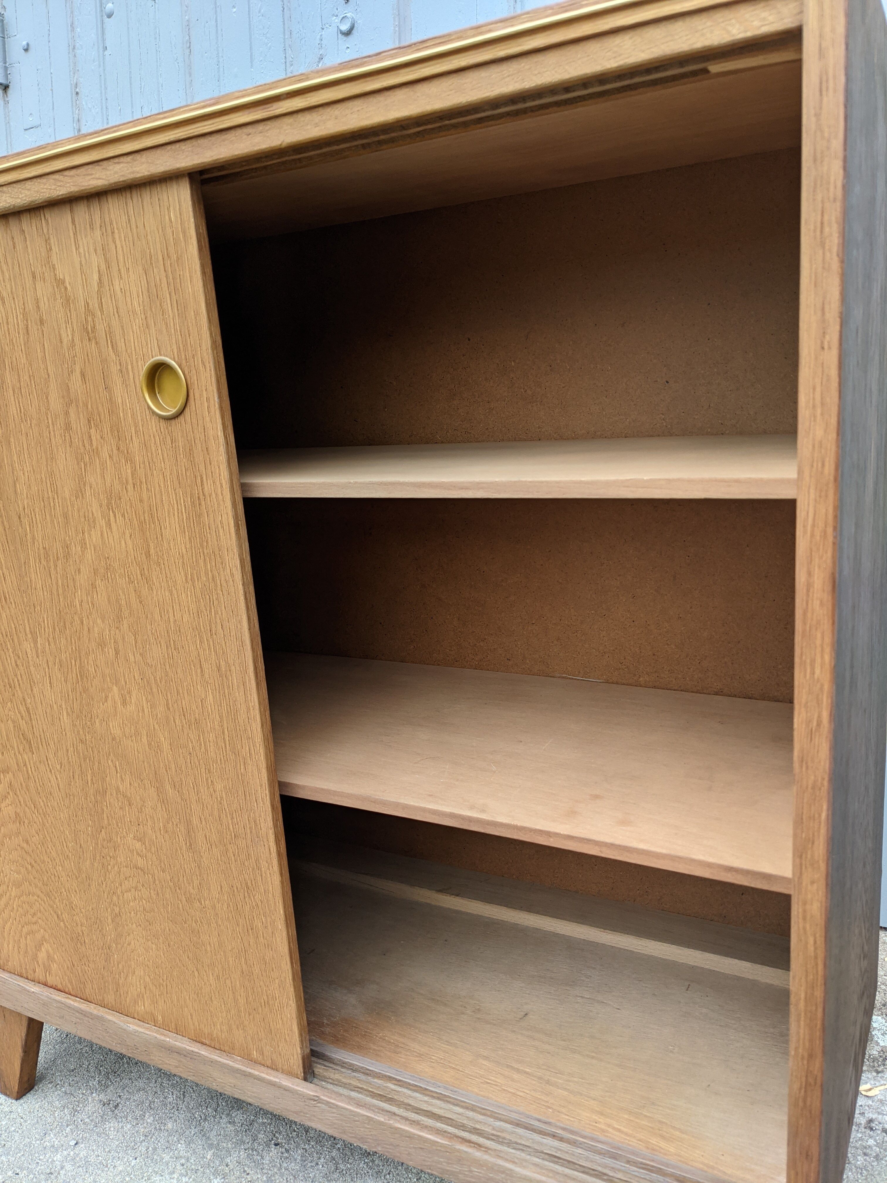Low sideboard sliding doors