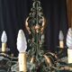 Wrought iron chandelier 1940
