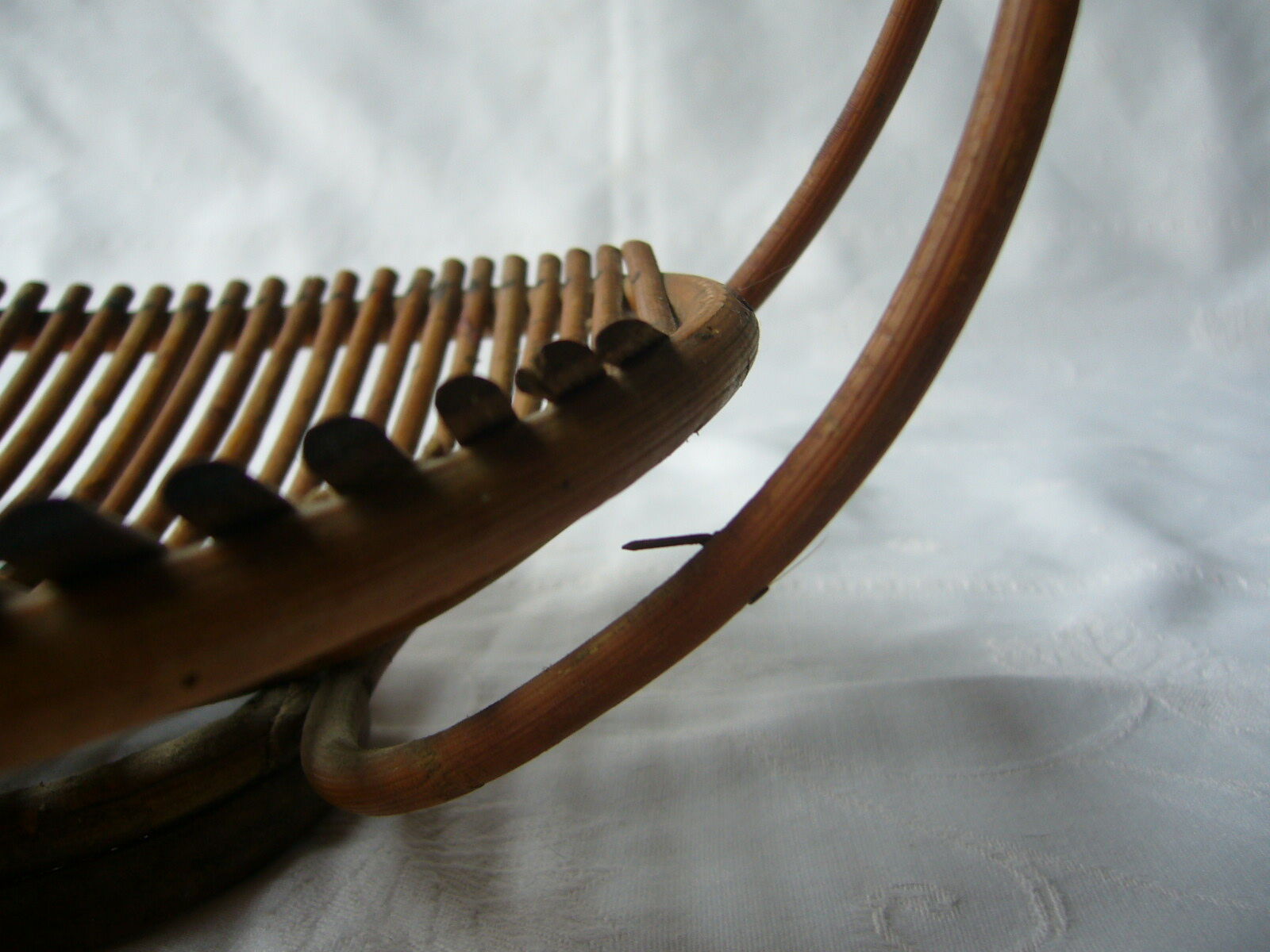 Vintage wicker basket