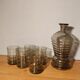 Smoked glass liquor service