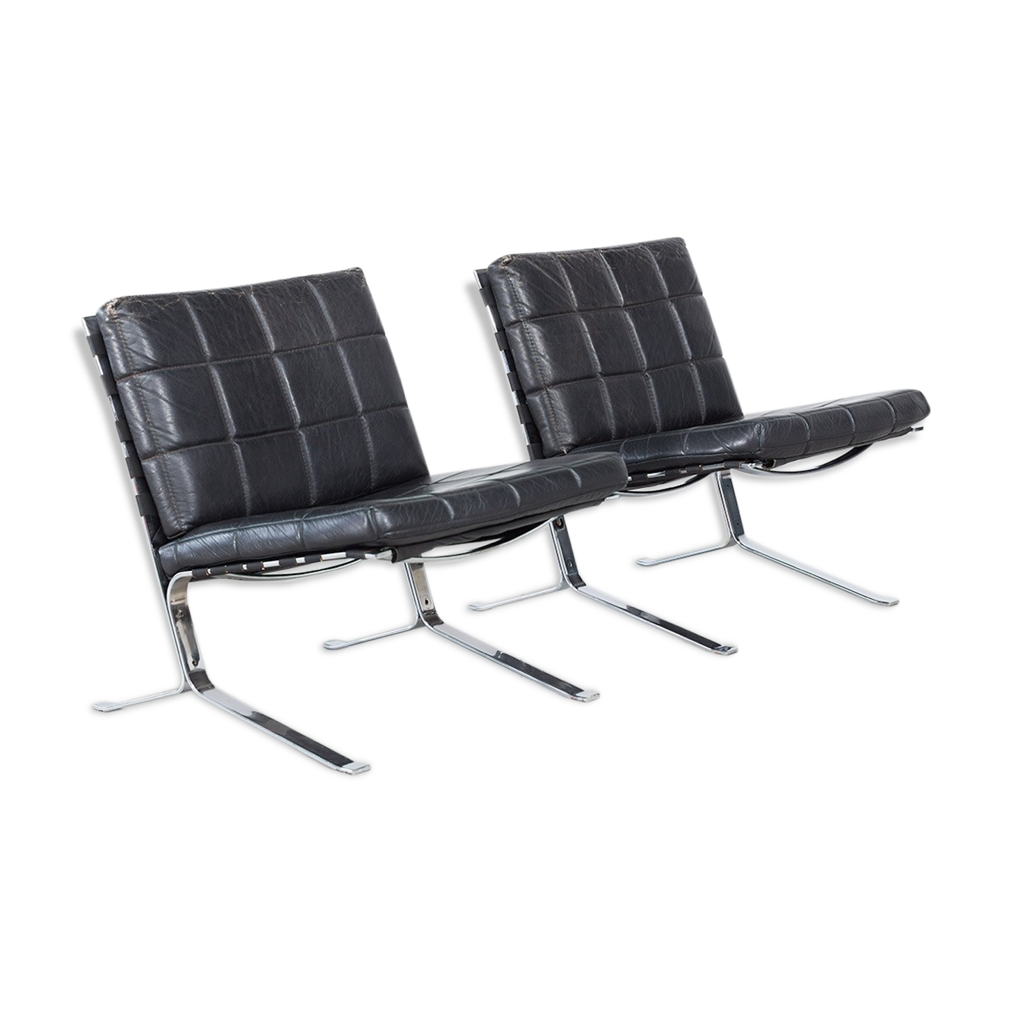 Olivier Mourgue pair of armchairs Joker Airborne 1960