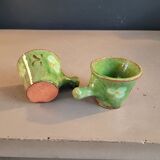 Pair of ceramic coffee cups