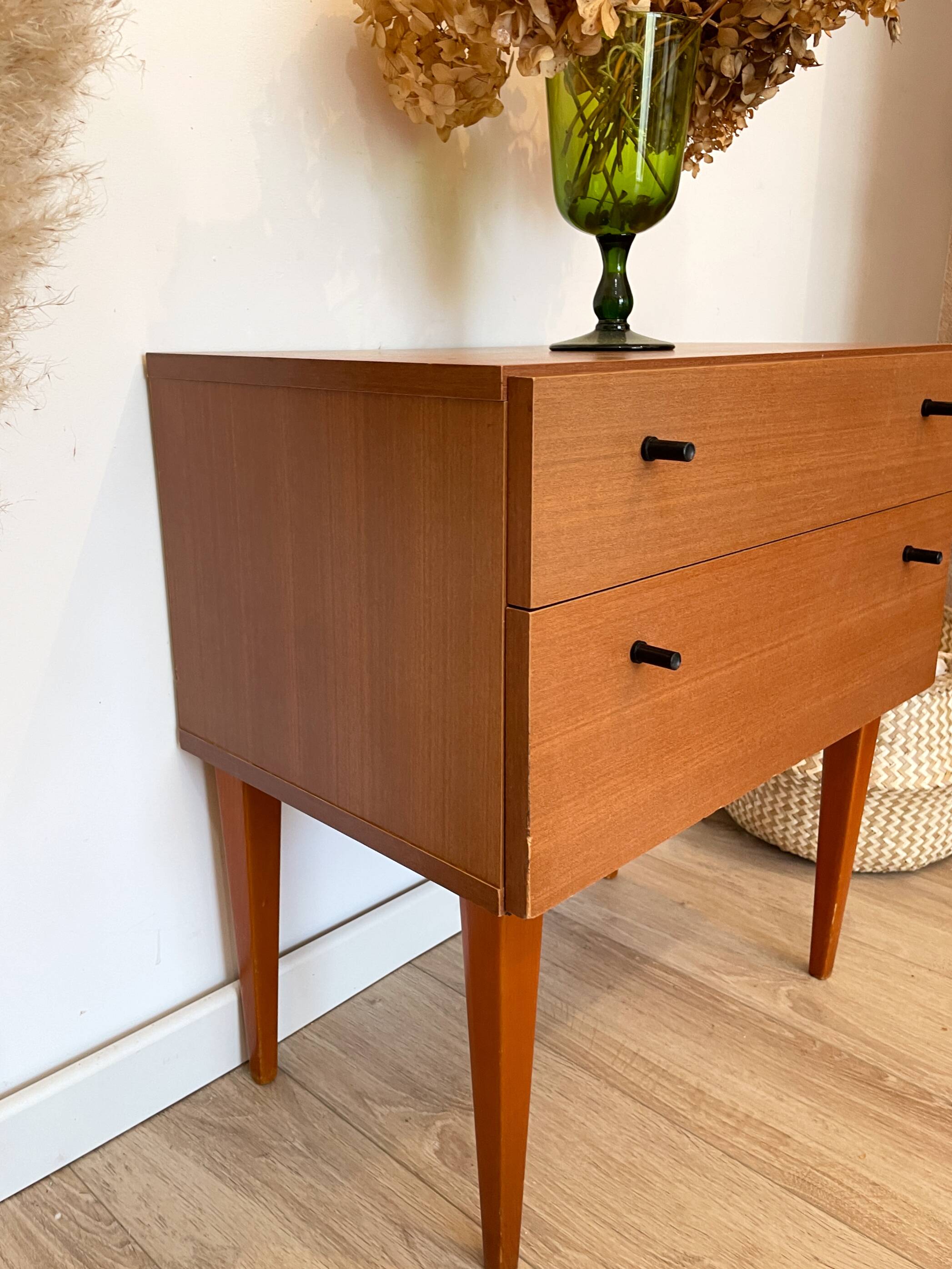1960s bedside table - 3K Möbel