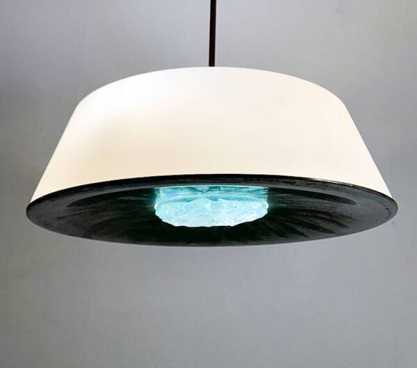 Suspension Mod. 2364 par Max Ingrand pour Fontana Arte, Italie