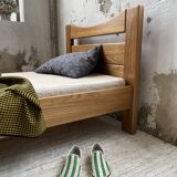Lit 1 place massif Maison Regain