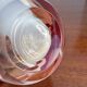 Petit vase Guzzini verre soufflé