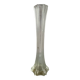 Vase, Soliflore à 6 pans dentelés  XXe siècle