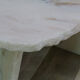 Brutalist design marble coffee table
