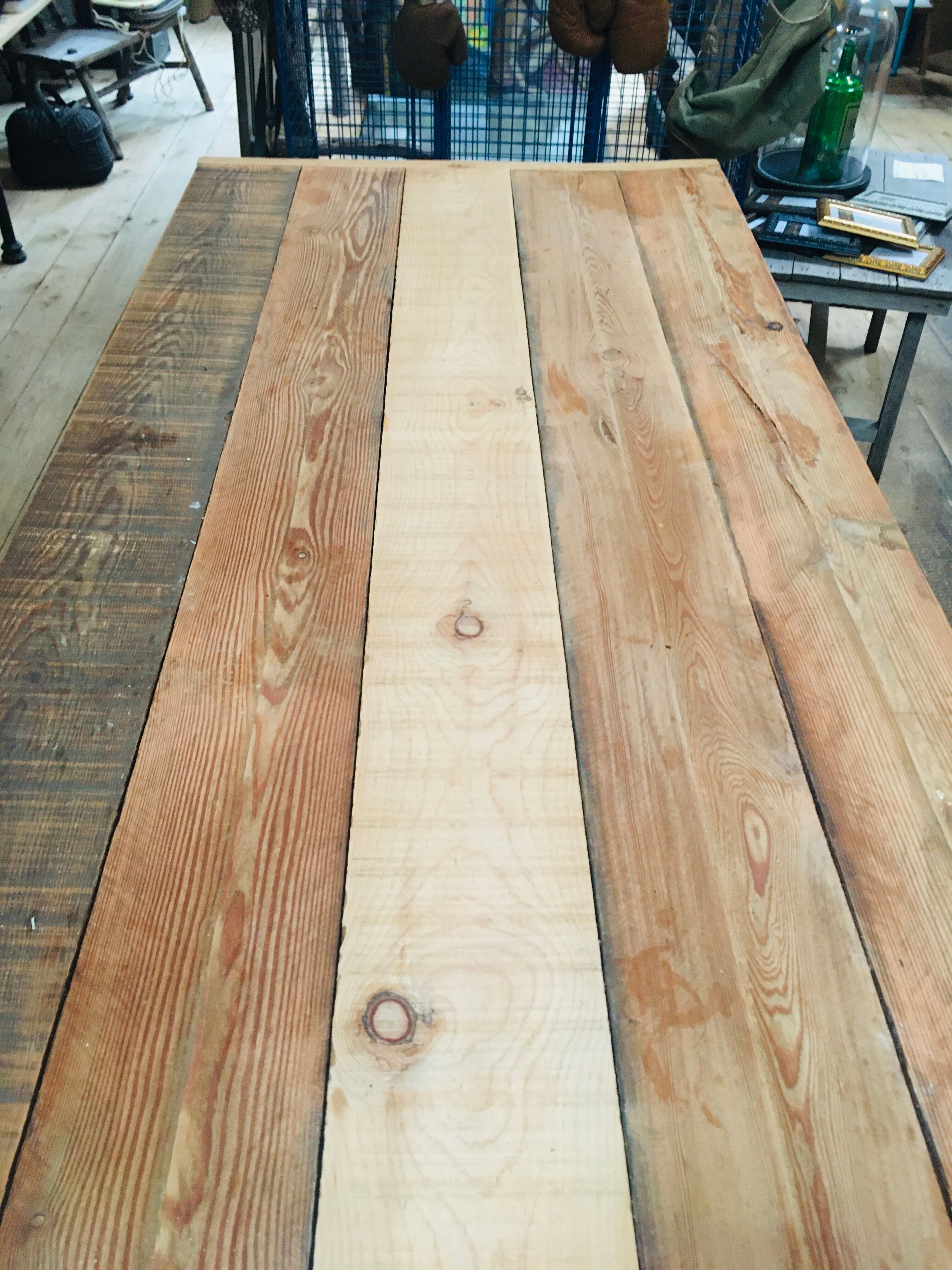 Large white fir country table 1930s