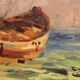 Marine painting by Guy Le Florentin - Notre-Dame de la Garde, Marseille
