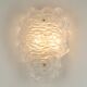 Crystal Glass Sputnik Wall Light by Peill & Putzler, Germany