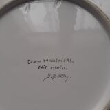 Moustiers ceramic underside
