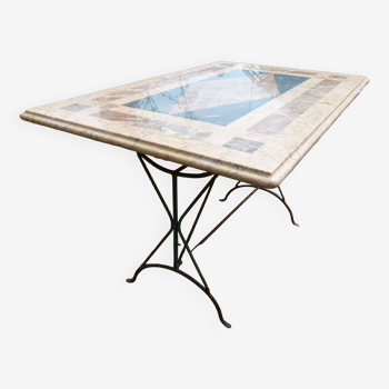 Marble table