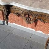 Large Louis XV style console  Roccoco