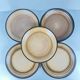 Set of 5 semi-deep plates Salins, 20th century