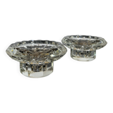 Crystal candlesticks