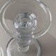 Two Clear Glass Candle Holders, 1990s Italy - Simple Timeless Ball Design, Retro Table Decor Gift