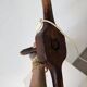 Lampe de table brutaliste artisanale 1950