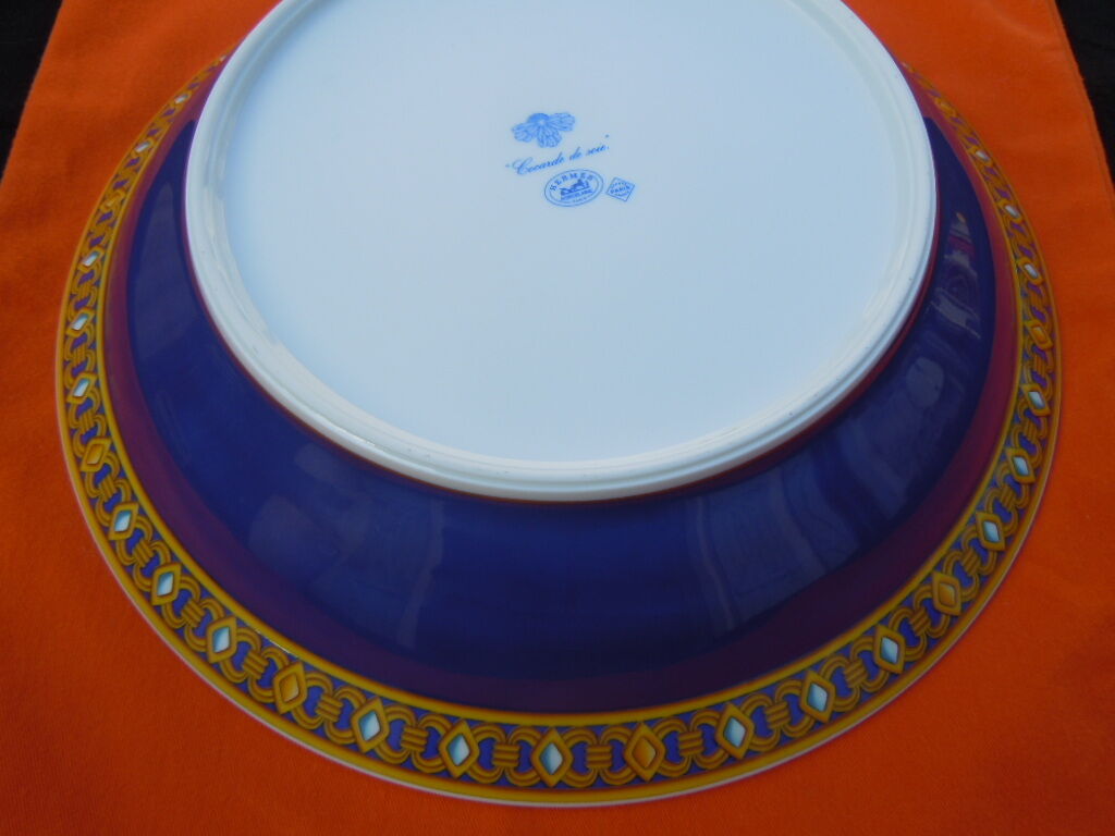 Plat porcelaine Hermès