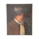 Portrait huile sur toile