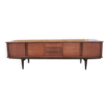 Scandinavian design sideboard in vintage teak