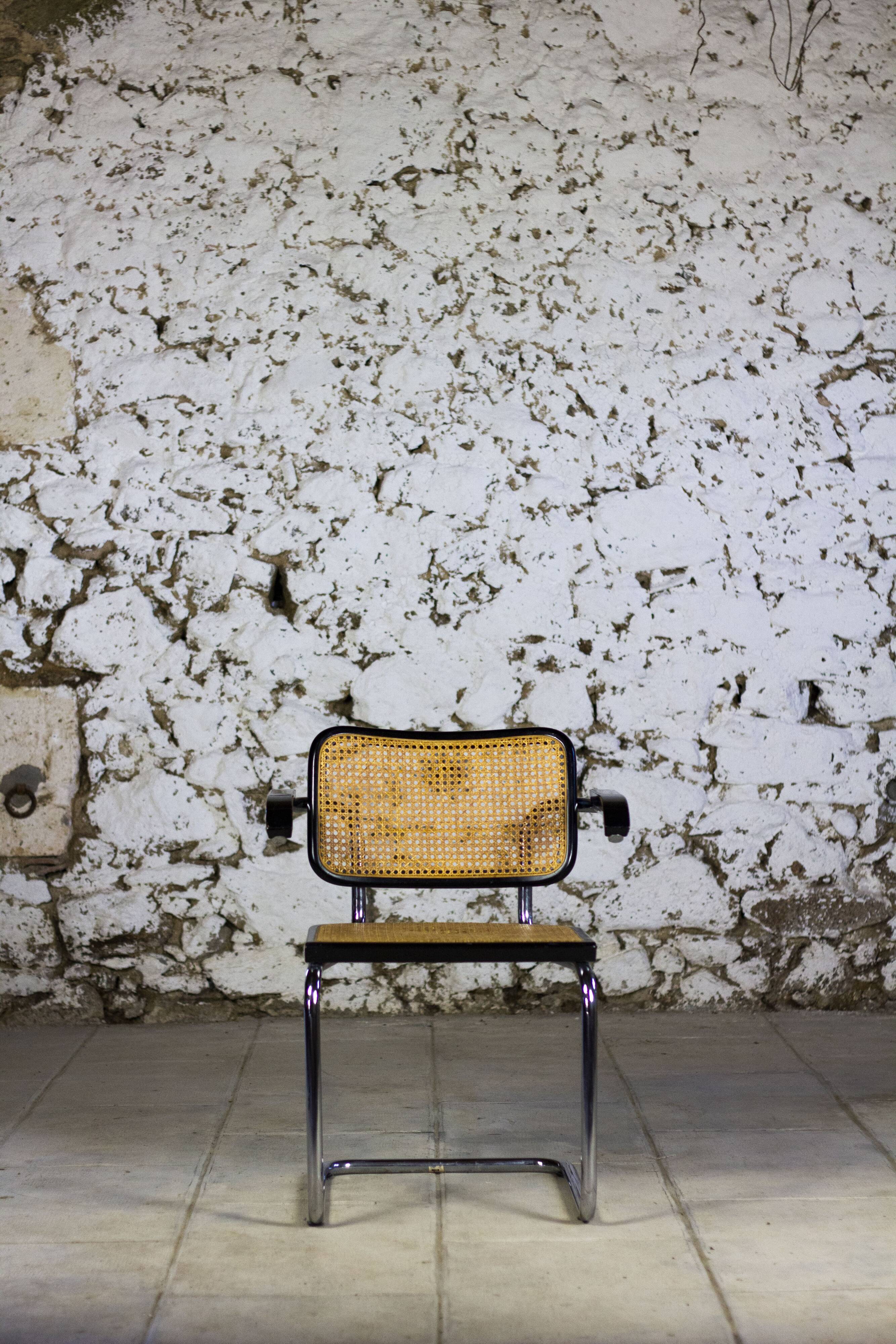Cesca b64 armchair Marcel Breuer