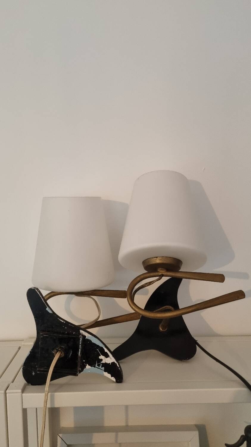 Pair of vintage wall lights