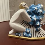 Art deco porcelain night light