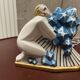 Art deco porcelain night light