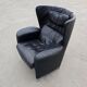 Pair of postmodern armchairs DS-23 by Franz-Josef Schulte for De Sede