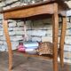 Art deco side table