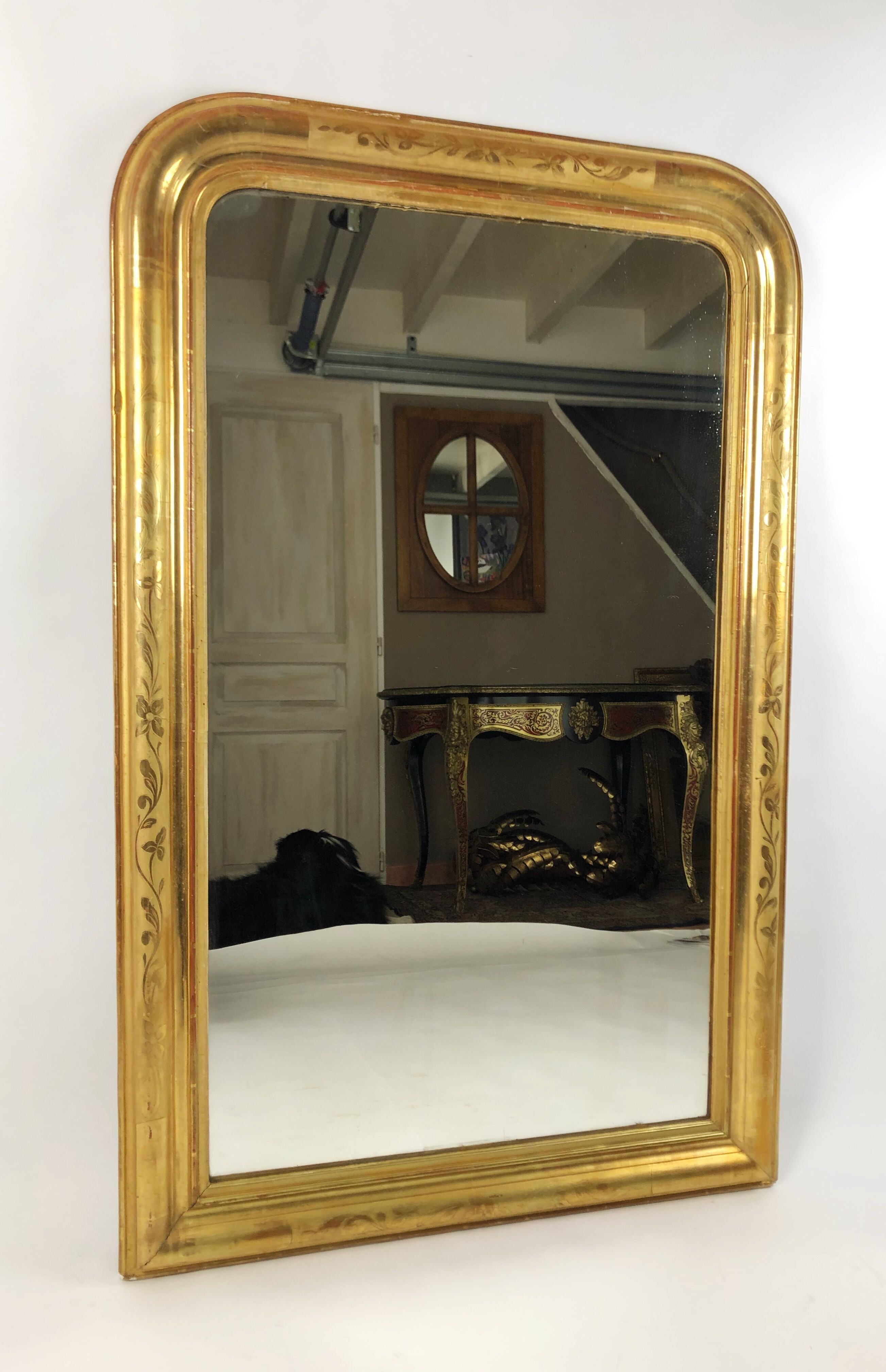 Times mirror Louis Philippe 81x129cm
