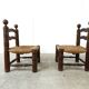 children chairs, set of 2, 1960s