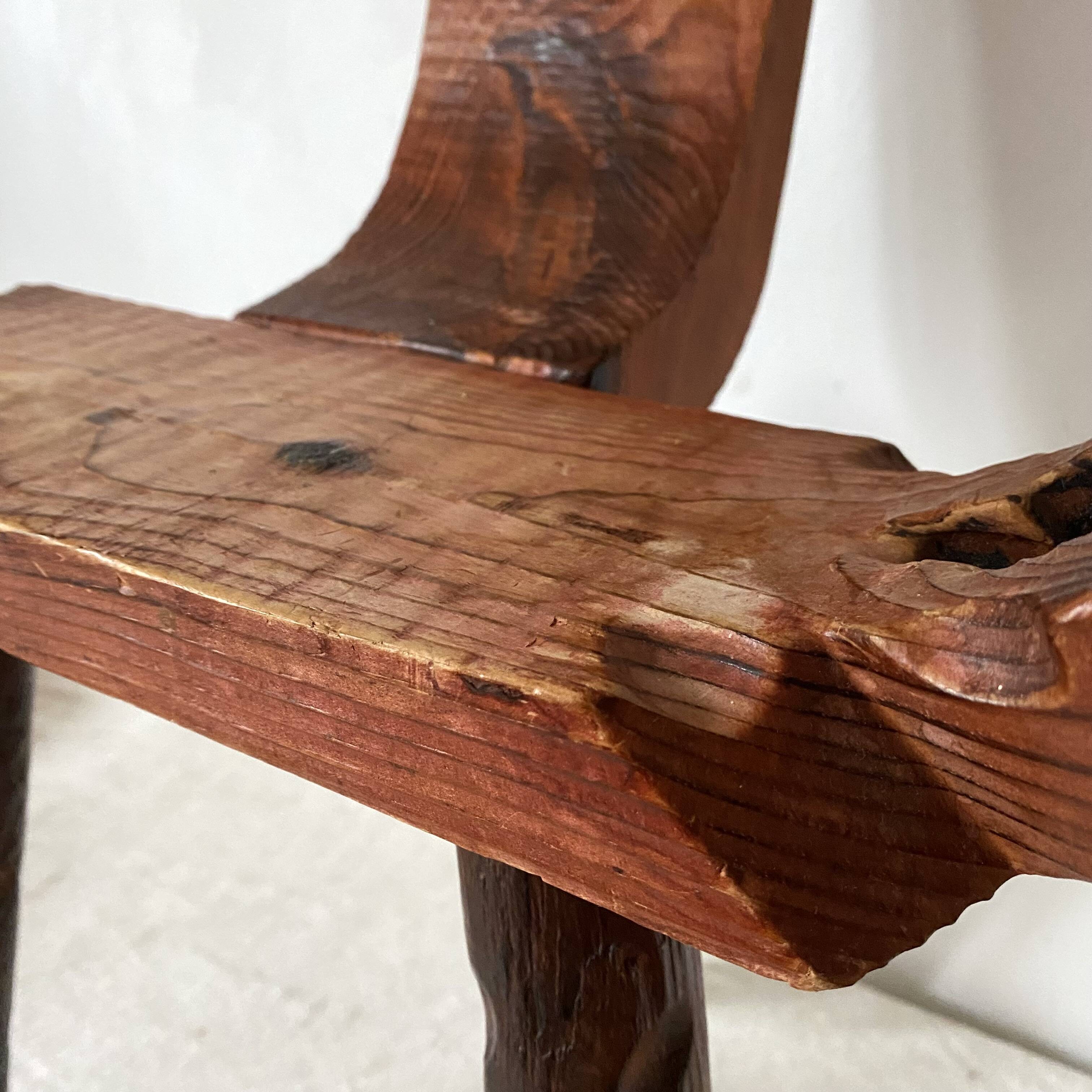 Vintage Spanish Tripod Chair
