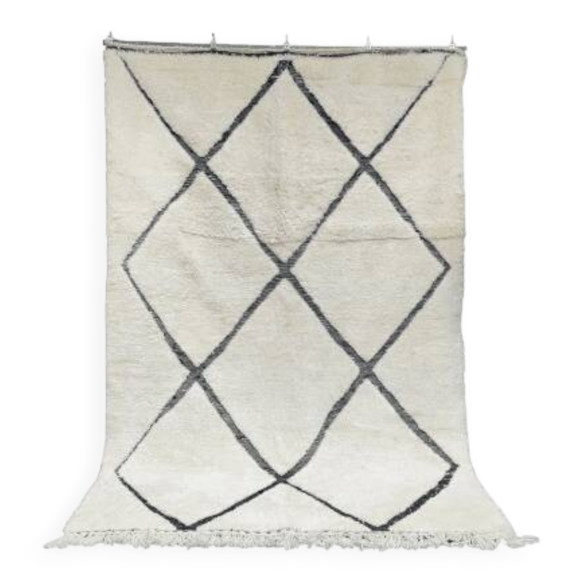 Tapis berbère Beni Ouarain losange 250cmx150cm