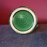 Pichet barbotine Digoin vert