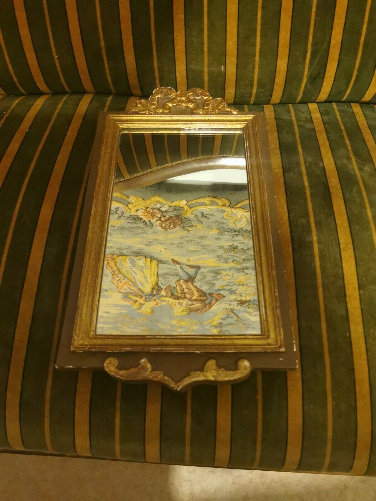 Glass Louis XVI 23x41cm